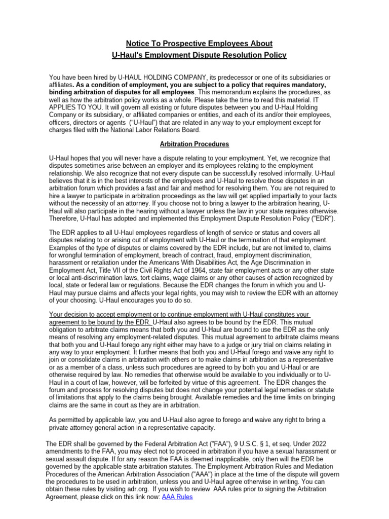 2022+Notice+to+Prospective+Employees+About+U Haul's+EDR+Policy v2 ...