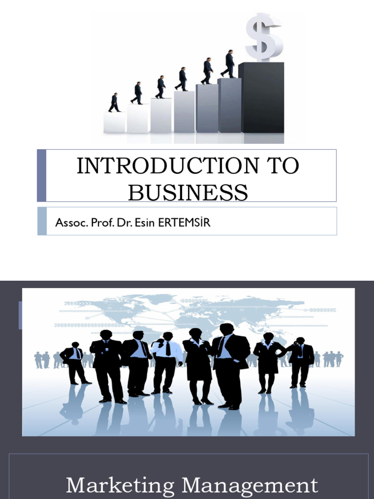 INTRODUCTION TO BUSINESS 10. Hafta | PDF | Market Segmentation | Marketing