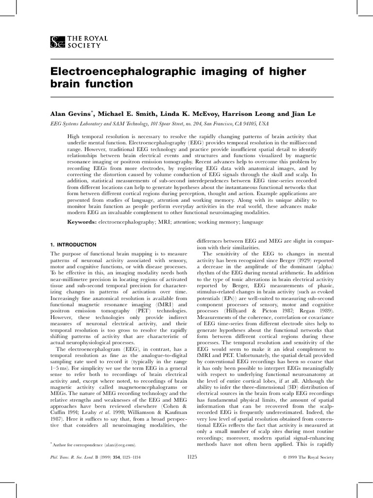 Document Analysis and Insights | PDF | Electroencephalography ...