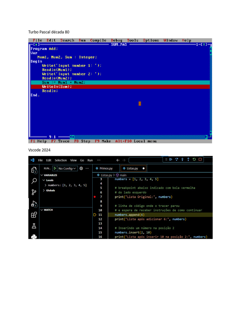 Turbo Pascal Década 1980 | PDF