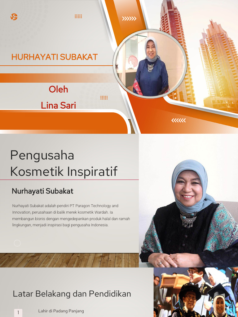 Biografi Nurhayati Subakat: Inspirasi Bisnis | PDF