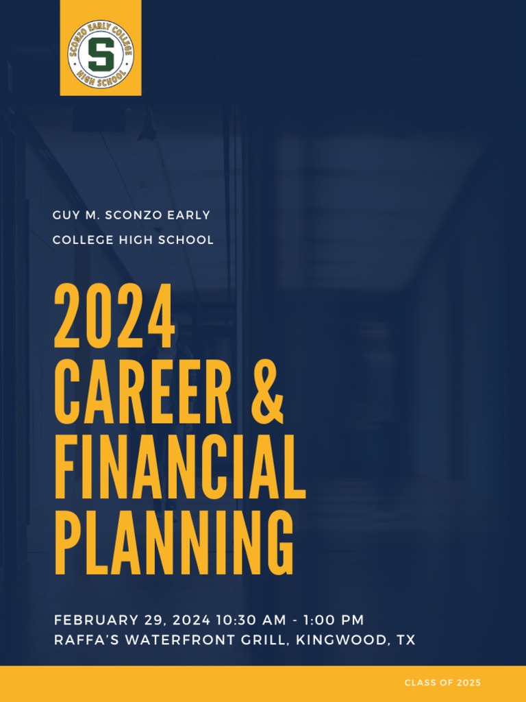 2024 Career & Financial Planning Event | PDF | Debt | Hair
