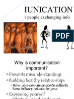 Communication: Two or More People Exchanging Info