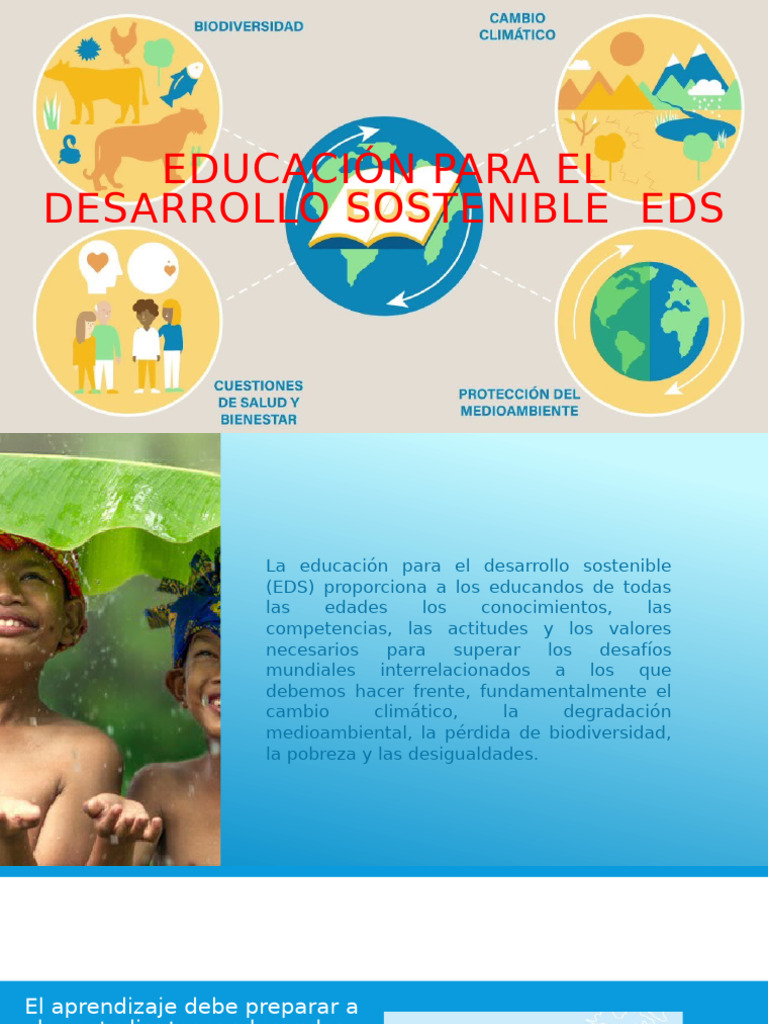 Educación para El Desarrollo Sostenible Eds | PDF | Sustentabilidad ...
