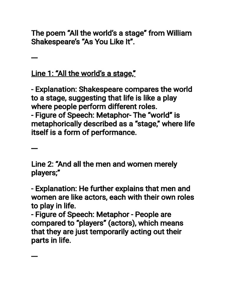 The World Is A Text Writing