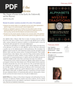 Alphabets and the Mystery Traditions