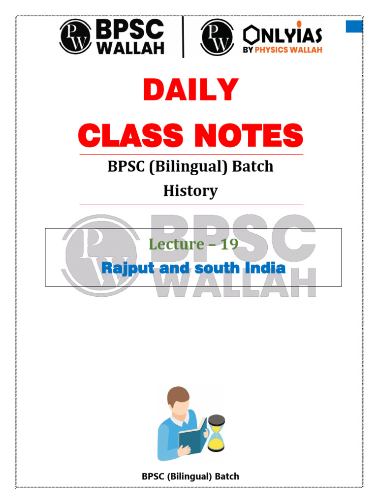 Rajput and Pallava Dynasty Overview | PDF