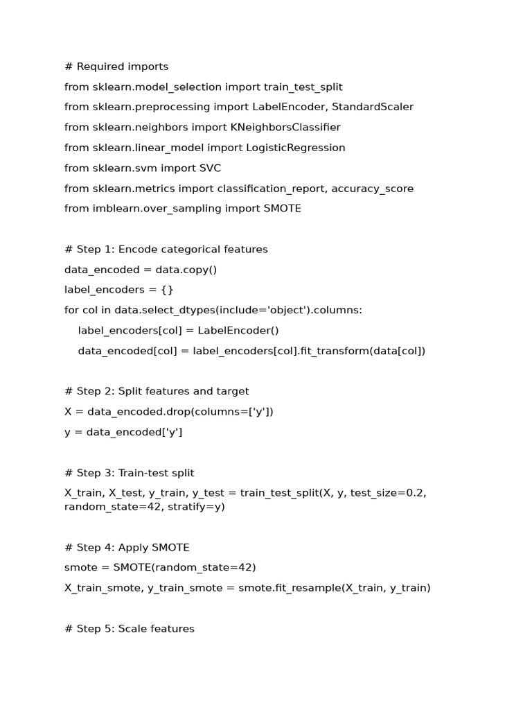 Codes for Project | PDF | Support Vector Machine | Algorithms And Data ...