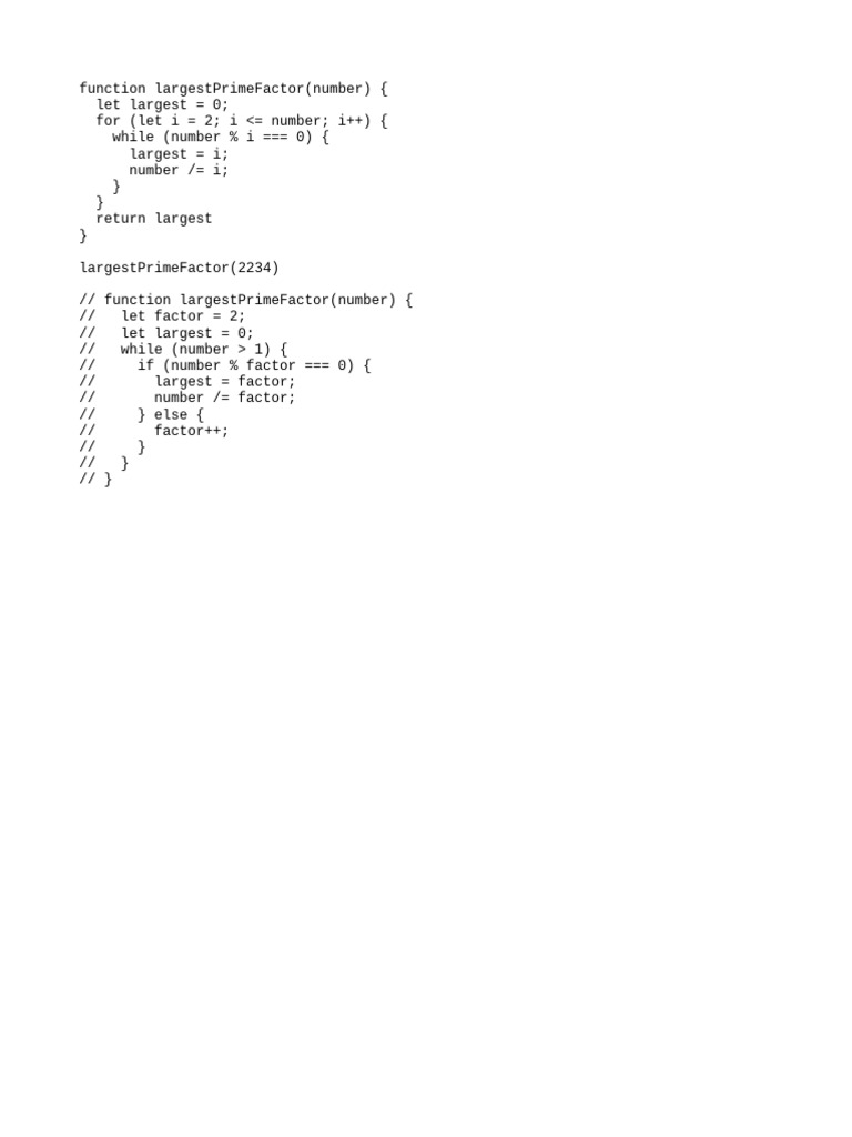 Problem 3 largest prime factor pdf