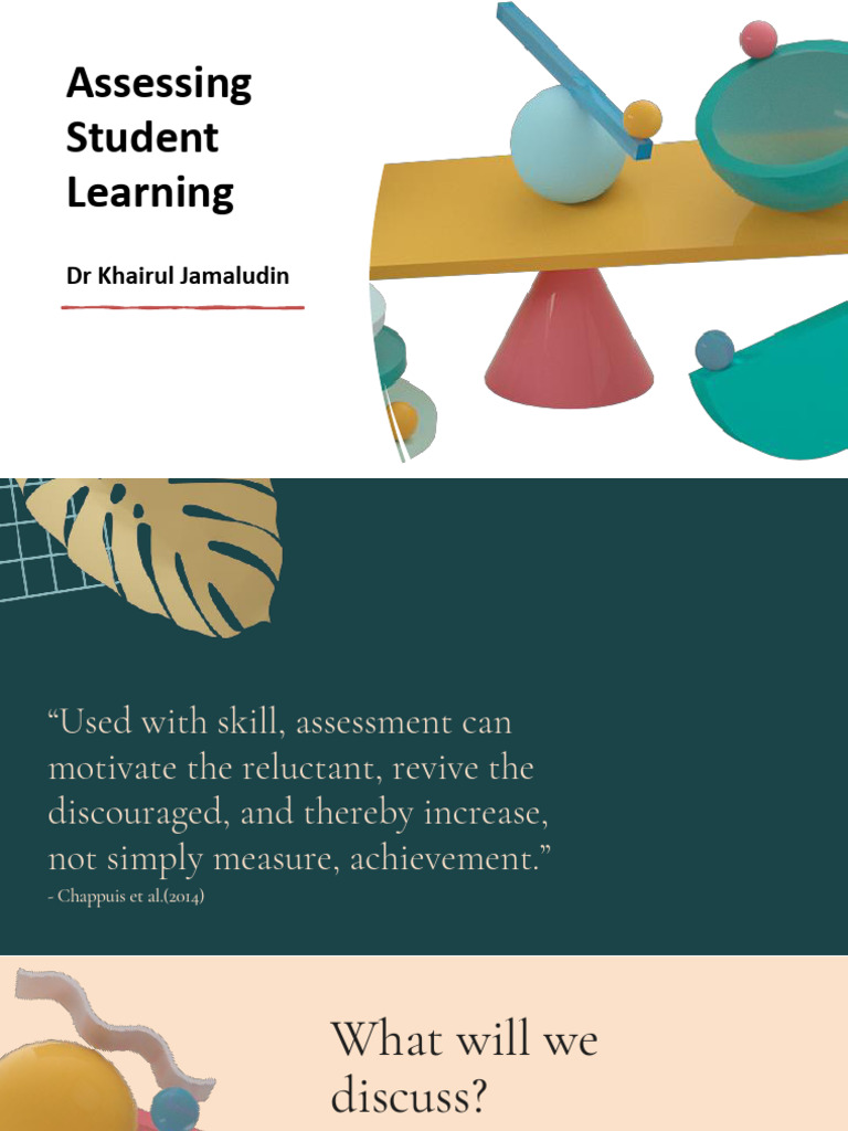 Effective Classroom Assessment Strategies | PDF | Educational ...