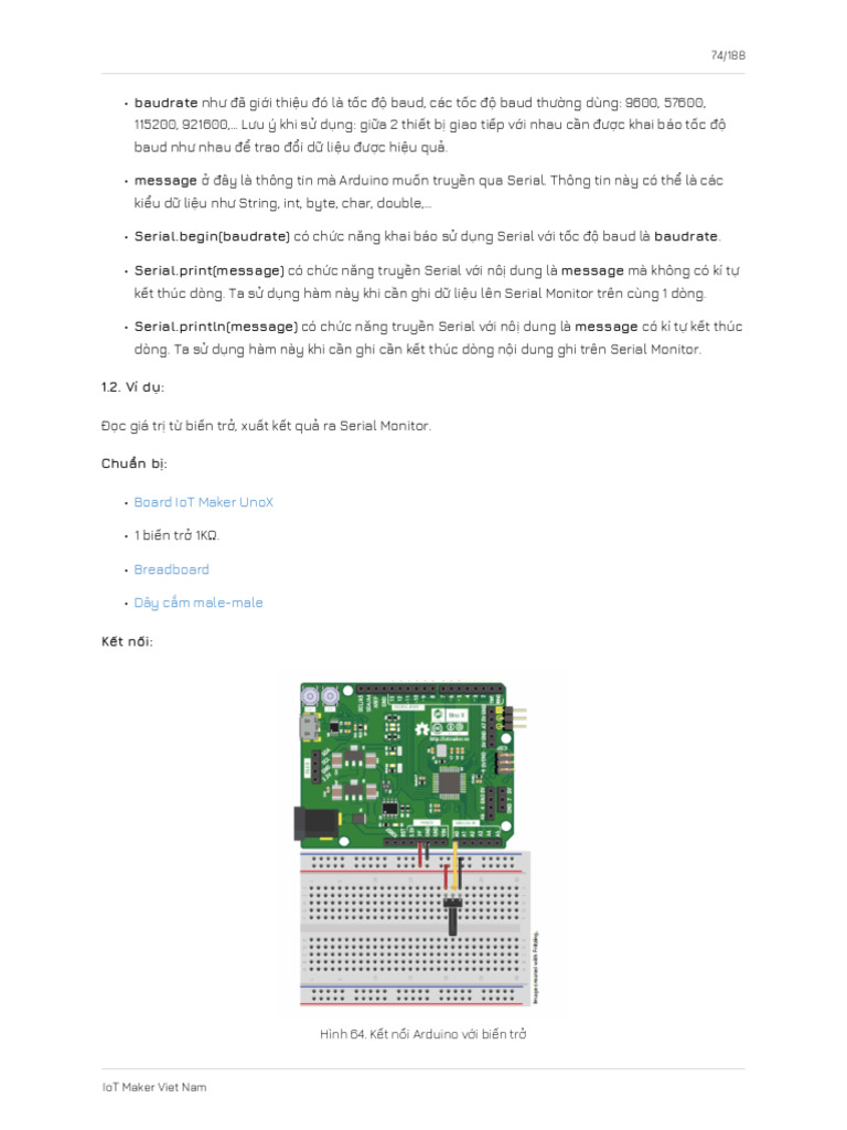 Arduino Cho Người Mới Bắt Đầu p3.2 | PDF