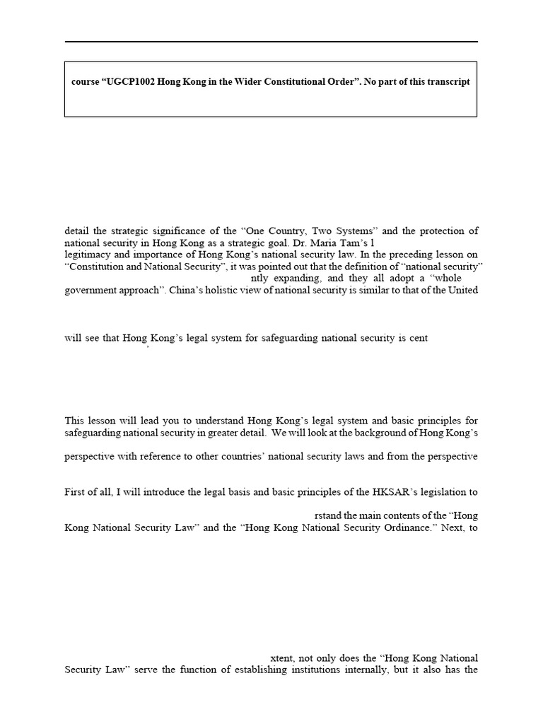 M4 3 Transcript English | PDF | Special Administrative Regions Of China ...