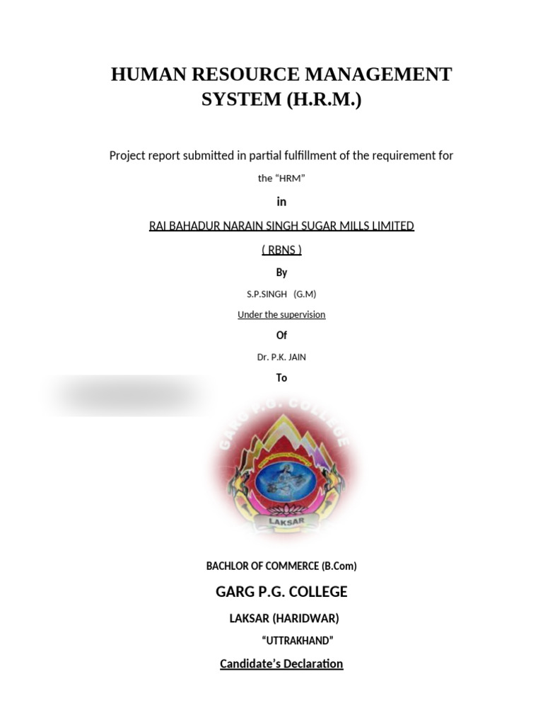 Human Resource Management System 75359 | PDF | Sugarcane