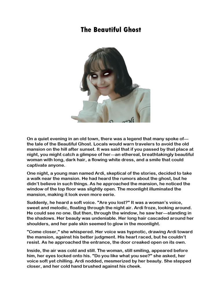 The Beautiful Ghost's Curse | PDF