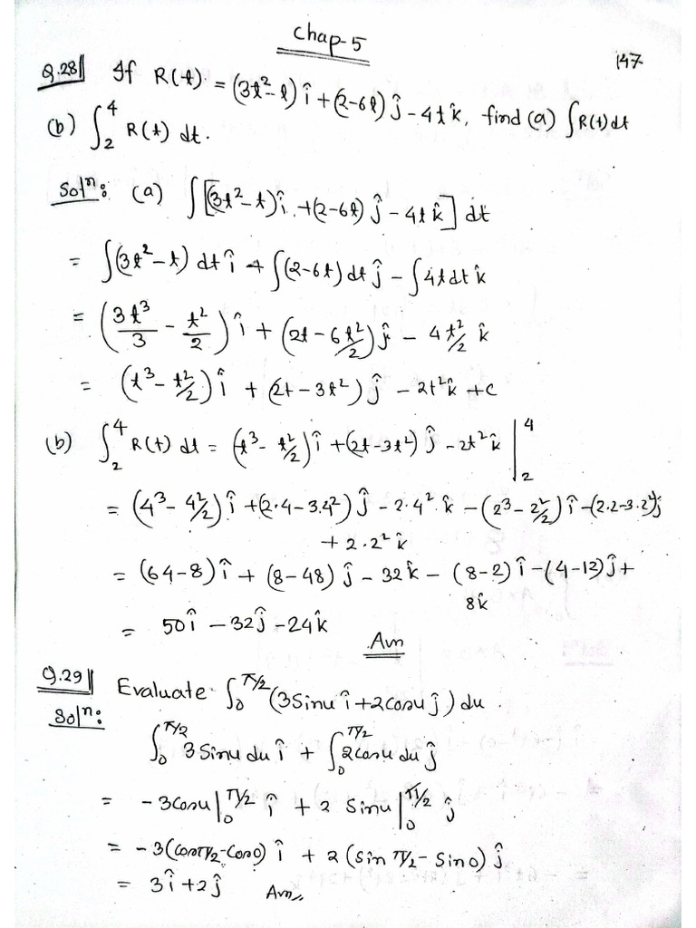 Vector Chapter 5 Soln 2 | PDF