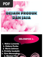 Desain Produk Dan Jasa