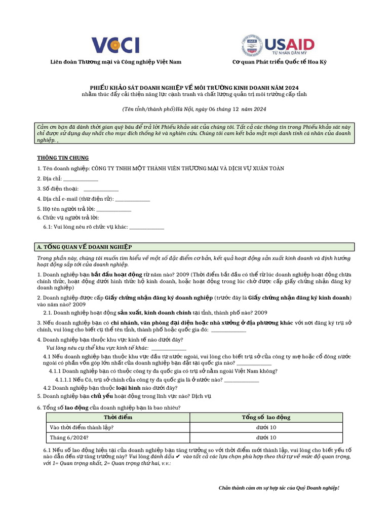 PhieÌ Ì U Khaì o Saì T MTKD 2024-2 | PDF