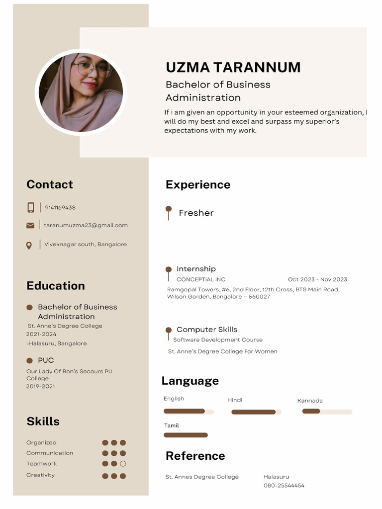Uzma Resume (1) - 3 | PDF