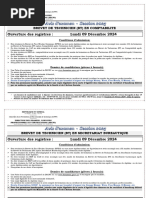 Inscription et Paiement DECPC 2025 | PDF