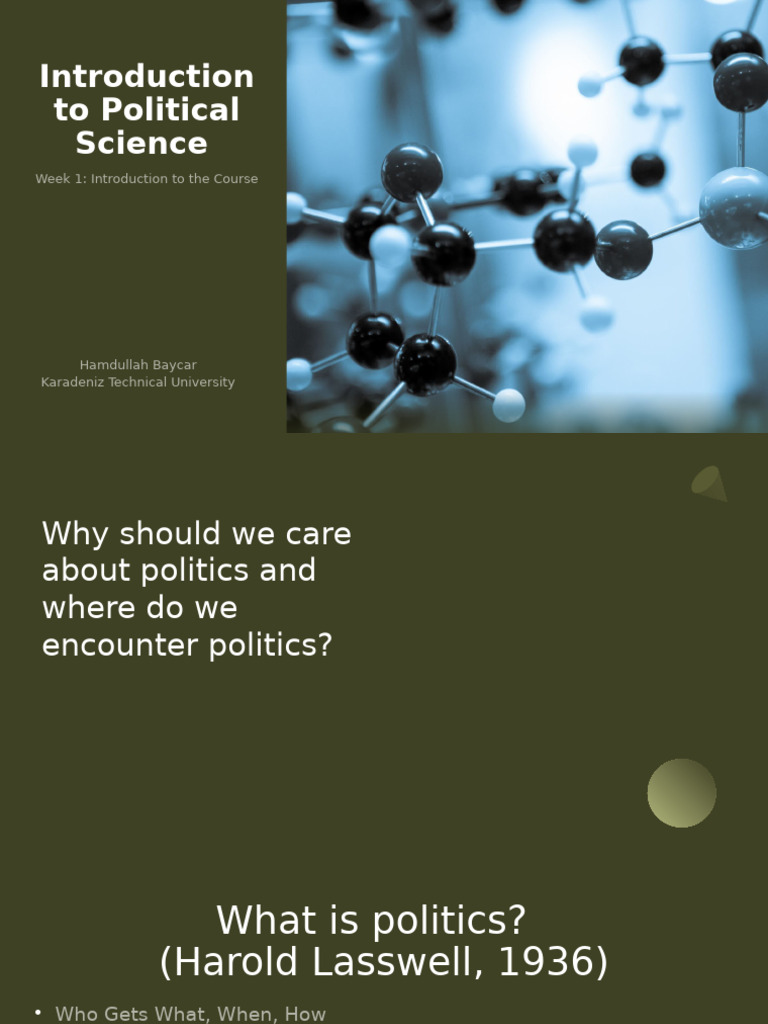Week 1 Intro Pol | PDF | Science | Social Sciences