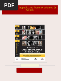 Instant Download Textbook of Orthopedics and Trauma 4 Volumes  Gs Kulkarni PDF All Chapters