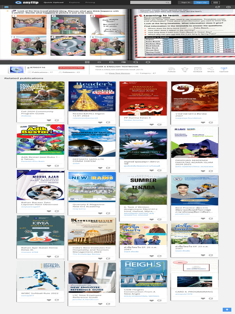 YEAR 6 ENGLISH TEXTBOOK - g-87003116 Flip PDF AnyFlip 2 | PDF
