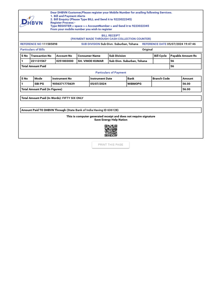 Vinod Kuldeep CSC | PDF