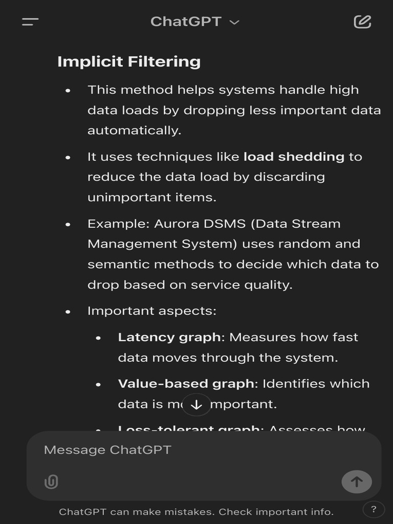 Database For Streaming Data