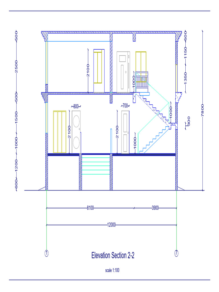 Elevation Section - Richa | PDF
