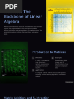 Real-Life Applications of Matrices | PDF | Matrix (Mathematics ...