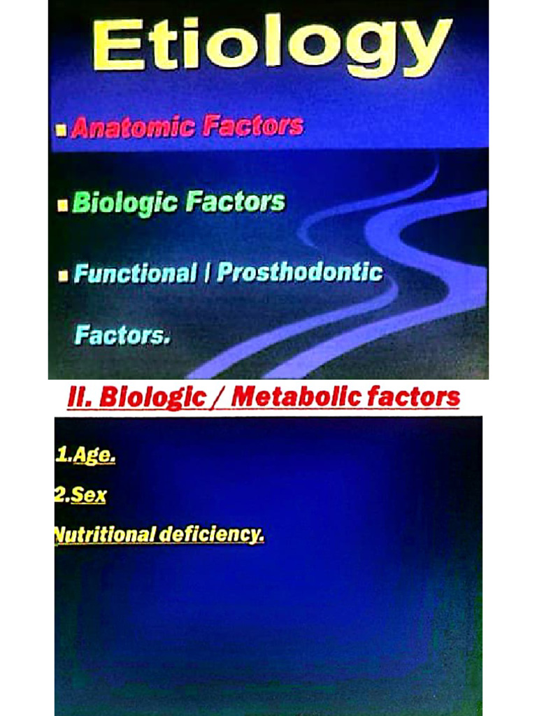 3L. #Prosthesis Management of Resorbed Ridges - SLIDEs | PDF