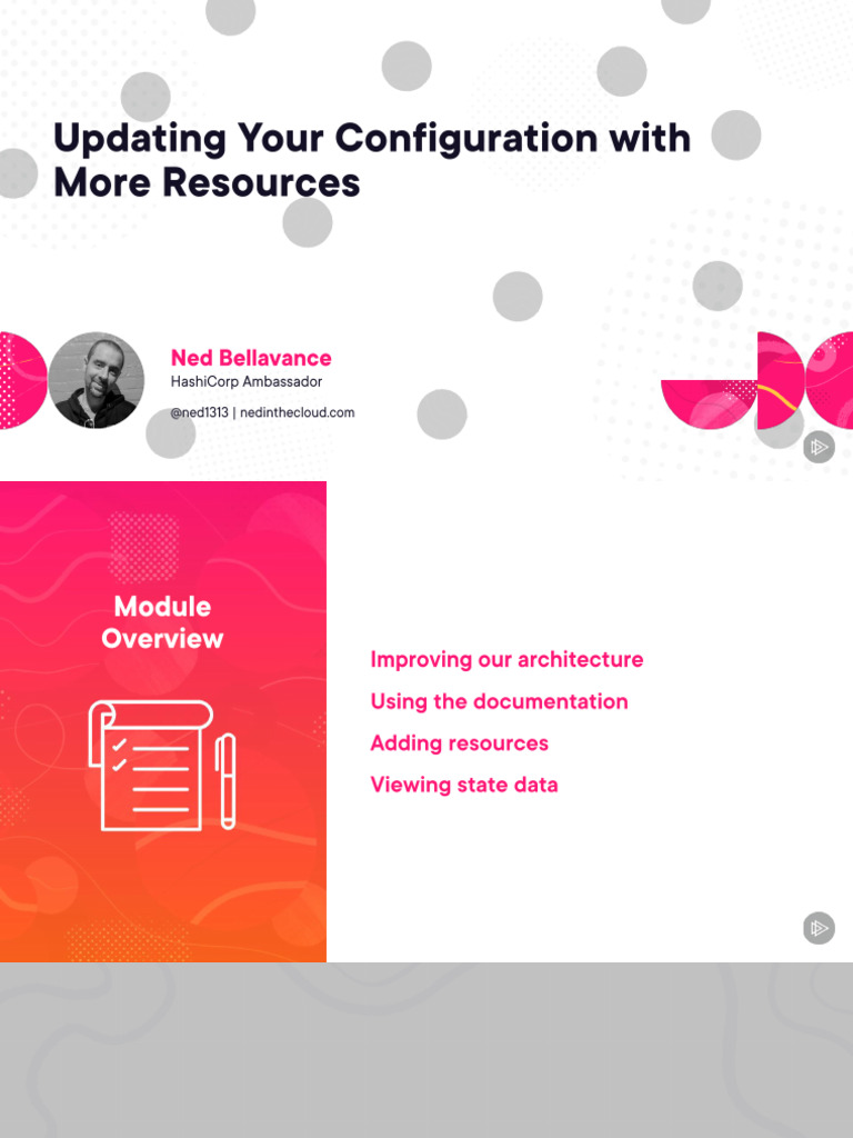 Updating Your Configuration With More Resources Slides | PDF