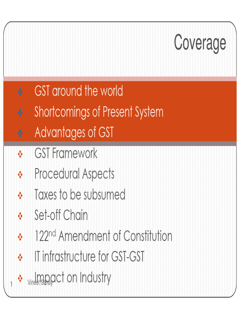 Global GST Framework and Impact Analysis | PDF | Taxes | Trade