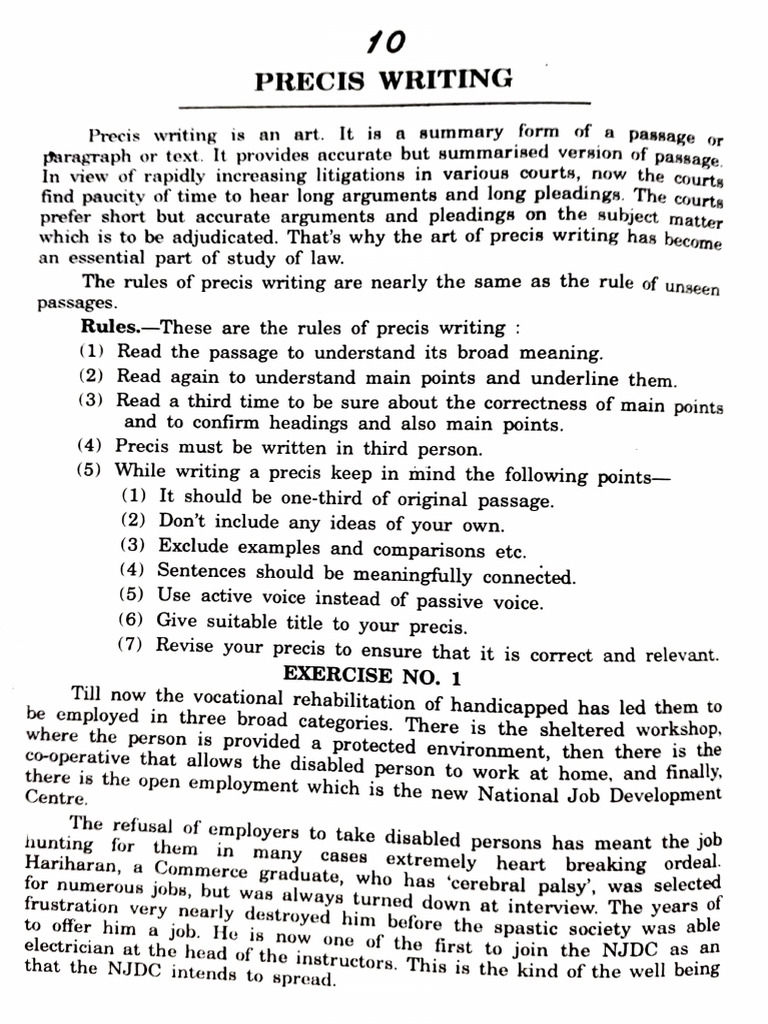 Essentials of Precis Writing Techniques | PDF | Democracy | Political ...