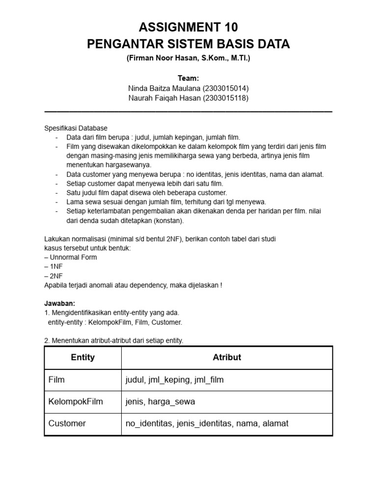 Assignment 10 | PDF