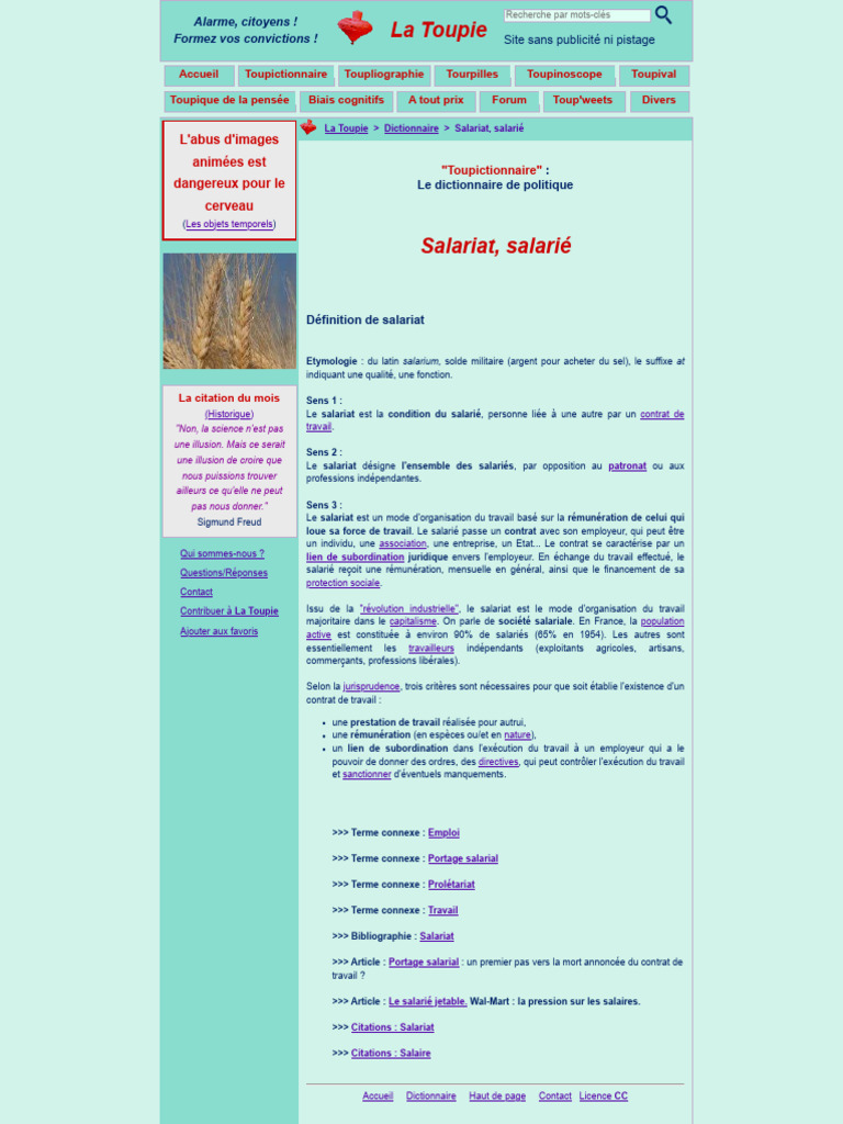 Définition du salariat et du salarié | PDF | Salaires | Business