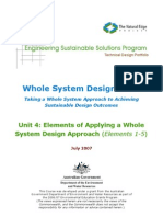 ESSP WSDS - Unit 4 Whole System Design (Elements 1-5)