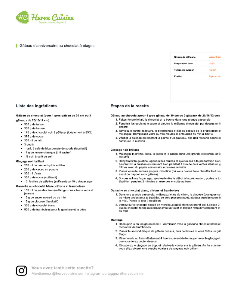 Recette | PDF