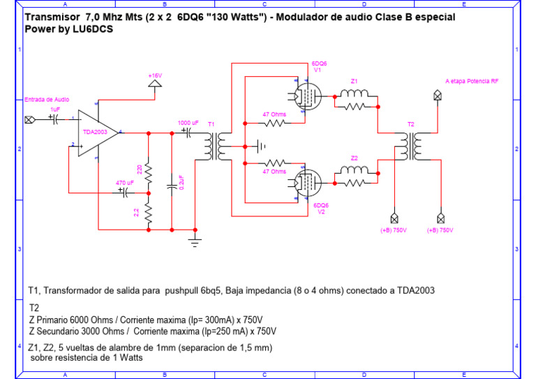 Etapa Modulador | PDF | Ingenieria Eléctrica | Electricidad