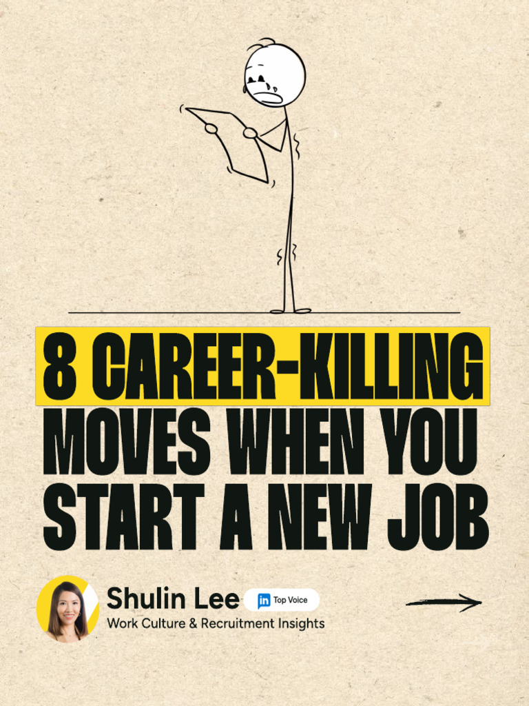 8 Career Killing Movies When You Start a New Job PDF