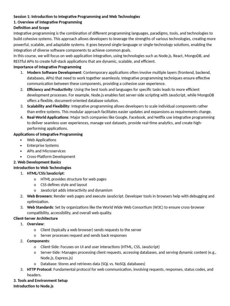 1-Introduction-to-Integrative-Programming-and-Web-Technologies | PDF ...