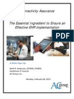 2012 White Paper - Ensure Connectivity