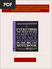 Full download Everything You Need to Ace Computer Science and Coding in One Big Fat Notebook The Complete Middle School Study Guide Grant Smith pdf docx