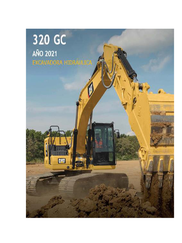 320GC Año 2021 Ficha Tecnica | PDF | Unidades de medida