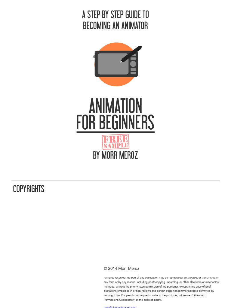 Animation For Beginners Sample | PDF | Camera Lens | Camera