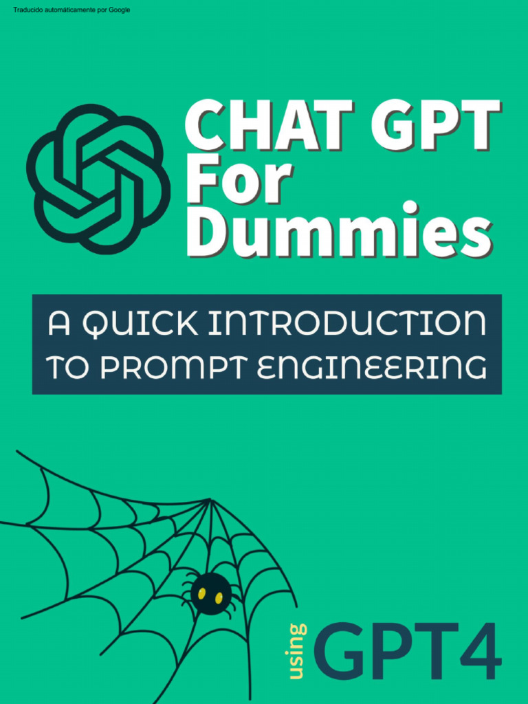 Chat GPT For Dummies Traducido | PDF | Programación de computadoras ...