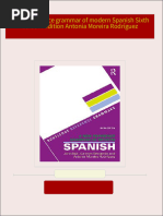 Instant ebooks textbook A new reference grammar of modern Spanish ...