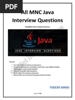 Core Java Interview Questions and Answers (2024) - InterviewBit 1 | PDF ...