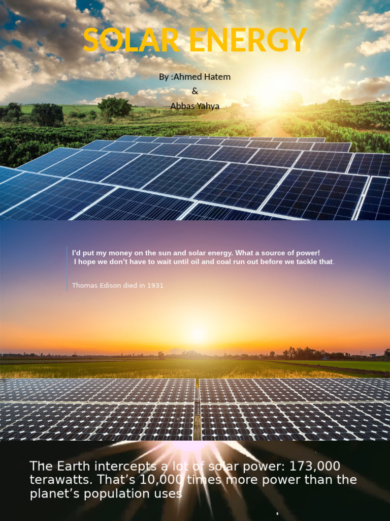 Solar Energy | PDF