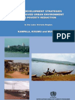 Cities Development Strategies For Improved Urban Environment and Poverty Reduction in The Lake Victoria Region